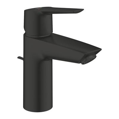 Wastafelmengkraan Grohe QuickFix Start S-Size met Waste Mat Zwart