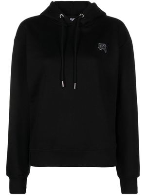 Karl Lagerfeld Hoodie van biologisch katoen - Zwart Karl Lagerfeld Hoodie van biologisch katoen - Zwart
