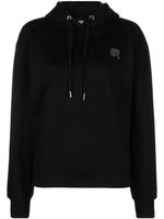 Karl Lagerfeld hoodie à logo Ikonik Karl - Noir