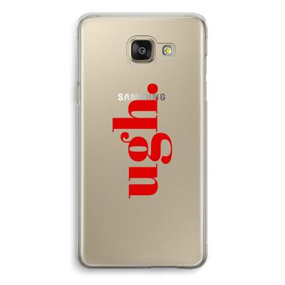 Ugh: Samsung Galaxy A5 (2016) Transparant Hoesje