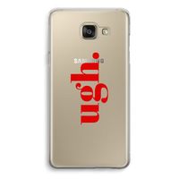 Ugh: Samsung Galaxy A5 (2016) Transparant Hoesje