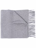 Vivienne Westwood écharpe en laine à logo brodé - Gris