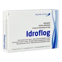 Idroflog Oogdruppels Fl 15x0,5ml