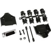 MH Connectors MHDTPPK15HD26MSK D-sub male connectorset 180 ° Aantal polen: 15 Soldeerkelk 1 stuk(s)