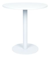 Zuiver Ronde Tuintafel 'Metsu' Staal, 70cm, kleur Wit