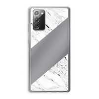 Biggest stripe: Samsung Galaxy Note 20 / Note 20 5G Transparant Hoesje