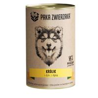 PAKA ZWIERZAKA Rabbit and boar with pumpkin - natvoer voor honden - 400g