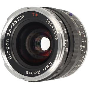 Zeiss Biogon 28mm F/2.8 T* ZM zwart occasion