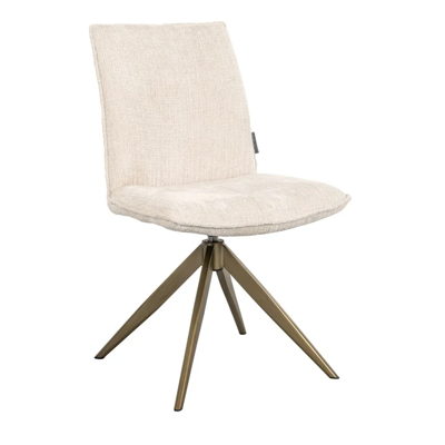 Draai Eetkamerstoel Dakota Beige
