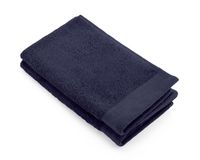 WALRA Gastendoek Soft Cotton Navy (set 2 stuks) - 30x50 cm