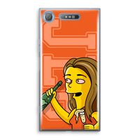 Jamie Lee Simpson: Sony Xperia XZ1 Transparant Hoesje