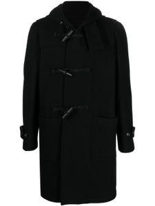 Lardini duffle-coat à capuche - Noir