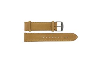 Horlogeband Timex PW2P72500 Leder Cognac 22mm