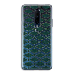 Moroccan tiles: OnePlus 7 Pro Transparant Hoesje