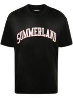 Nahmias t-shirt Summerland Collegiate en coton - Noir - thumbnail