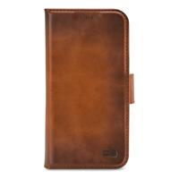Senza Desire Leather Wallet Apple iPhone 14 Plus Burned Cognac
