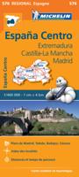 Wegenkaart - landkaart 576 Extremadura - Castilla La Mancha - Madrid - Toledo - Mérida | Michelin Wegenkaart - landkaart 576 Extremadura - Castilla La Mancha - Madrid - Toledo - Mérida | Michelin