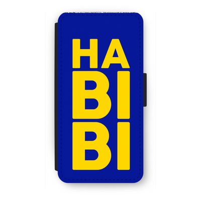 Habibi Blue: iPhone 7 Flip Hoesje