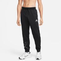 Nike Trainingsbroek Therma-FIT Fleece - Zwart/Wit - thumbnail