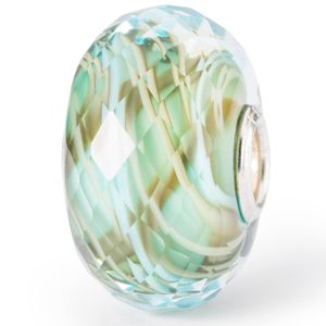 Trollbeads TGLBE-30090 Kraal Rimpelend water zilver-glas