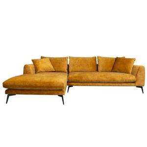 Tower living nottingham 2,5-ar + chaise l - adore 015 yellow orange