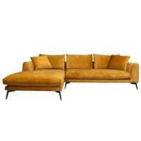 Tower living nottingham 2,5-ar + chaise l - adore 015 yellow orange