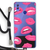 Bite my lip: Honor Note 10 Transparant Hoesje met koord