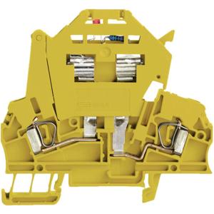 Weidmüller 1315870000 Serieklem 4 mm Spanveer Geel 50 stuk(s)