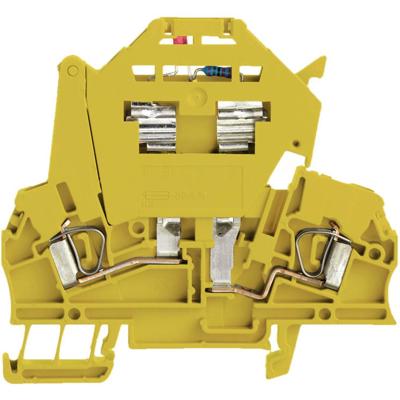 Weidmüller 1315870000 Serieklem 4 mm Spanveer Geel 50 stuk(s)