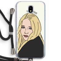 Mary Kate: Samsung Galaxy J5 (2017) Transparant Hoesje met koord