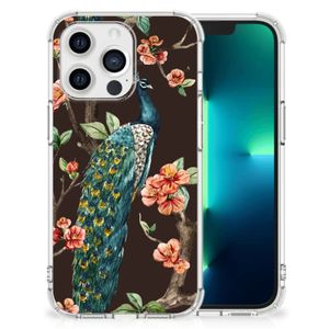 Apple iPhone 13 Pro Case Anti-shock Pauw met Bloemen