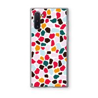 Colored Giraffe: Samsung Galaxy Note 10 Transparant Hoesje Colored Giraffe: Samsung Galaxy Note 10 Transparant Hoesje