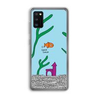 Aquarium: Samsung Galaxy A41 Transparant Hoesje