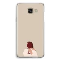 I drink wine: Samsung Galaxy A5 (2016) Transparant Hoesje I drink wine: Samsung Galaxy A5 (2016) Transparant Hoesje