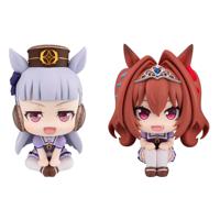 Uma Musume Pretty Derby Look Up PVC Statues Gold Ship & Daiwa Scarlet 11 cm (with gift) - thumbnail