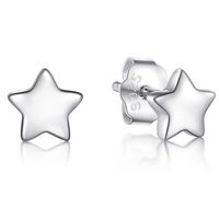 Cilla jewels dames oorknoppen 925 Zilver Stars