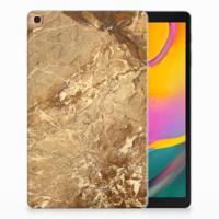 Samsung Galaxy Tab A 10.1 (2019) Tablet Back Cover Marmer Creme