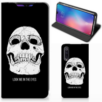 Mobiel BookCase Xiaomi Mi 9 Skull Eyes - thumbnail