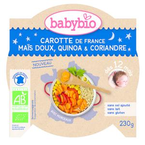 Babybio Mon petit plat wortel mais quinoa bio (230 gr)