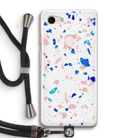 Terrazzo N°6: Pixel 3 Transparant Hoesje met koord