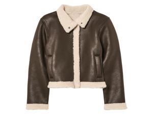 pepperts! Kinder bikerjack (152, Bruin)