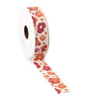 Lint MEKKO ribbon rood 25mm x 10m