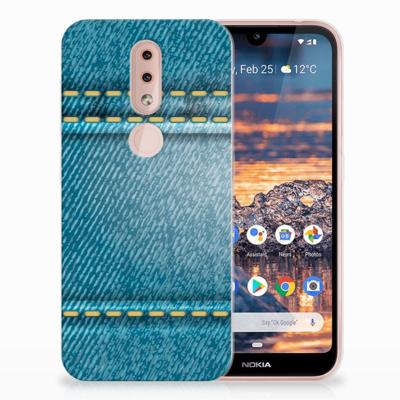 Nokia 4.2 | Sillicone Back Cover | Jeans