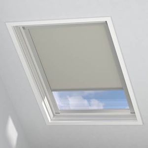 Rollit Mick Skylight Dakraam Rolgordijn - Beige Verduisterend