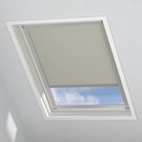 Rollit Mick Skylight Dakraam Rolgordijn - Beige Verduisterend - thumbnail
