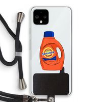 Ultra Sensitive: Pixel 4 Transparant Hoesje met koord