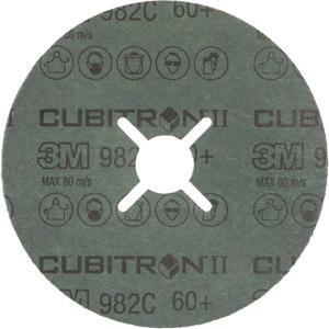 3M 460677 Cubitron™ II 982C Fiberschijf Diameter 125 mm Boordiameter 22 mm 25 stuk(s)