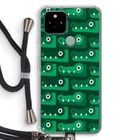 Crocs: Pixel 5 Transparant Hoesje met koord