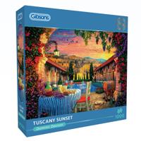 Tuscany Sunset Puzzel 1000 Stukjes