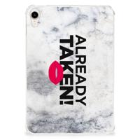 Apple iPad mini 6 (2021) Back cover met naam Already Taken White